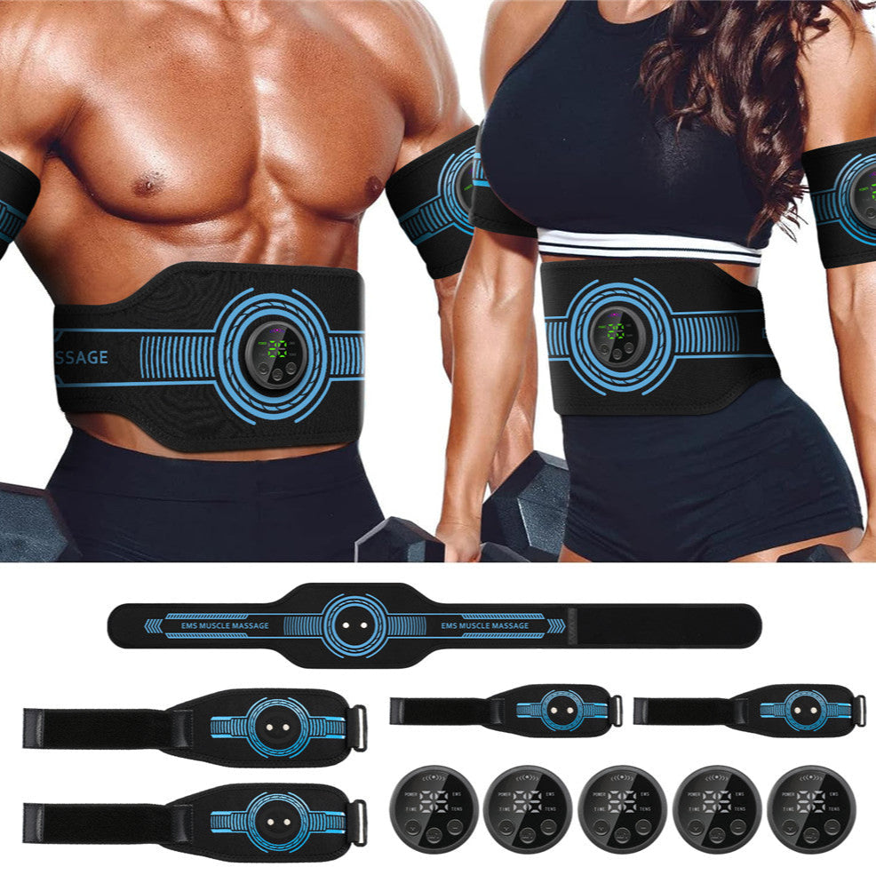 Estimulador muscular multifuncional FlexPro 360 | Cobertura específica para abdominales, brazos y piernas