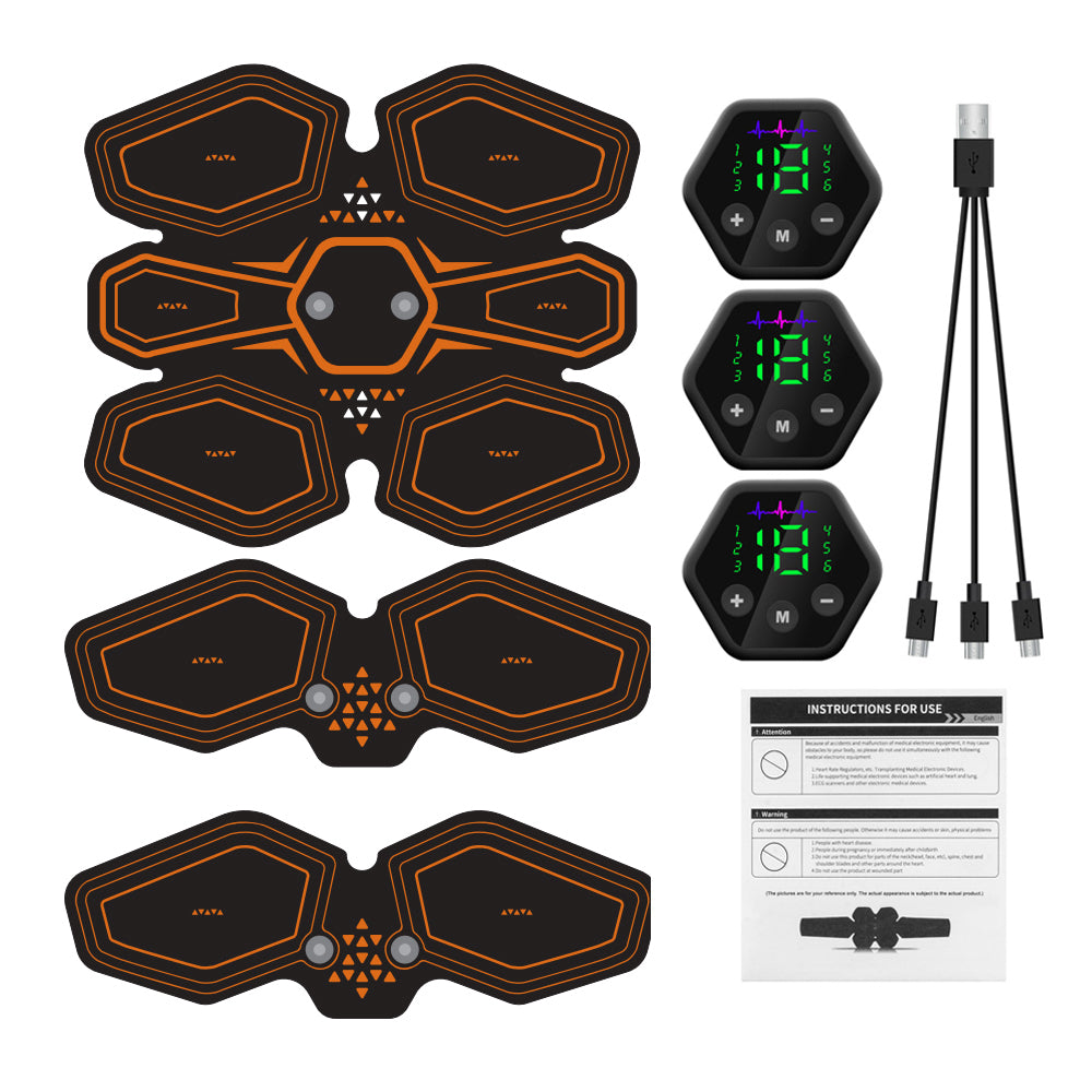 6 Abs Stimulator - Abs & Arms & Gel Pads