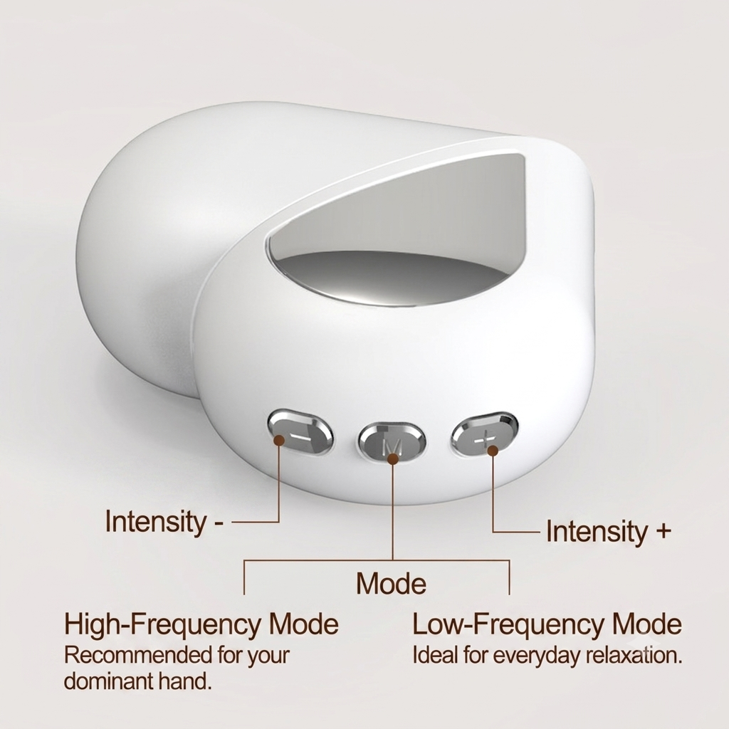 MuscleSync Palm Relax Pro | Smart Handheld Relaxation Device