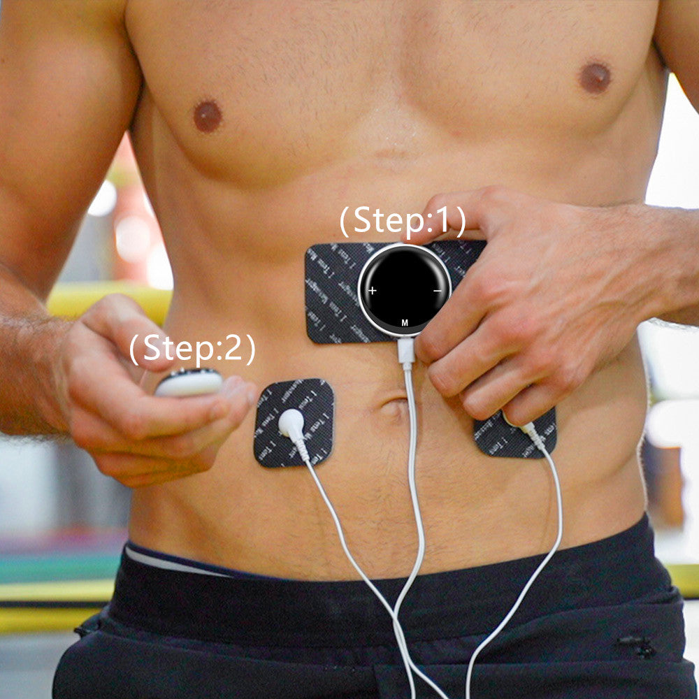 Portable EMS&amp;TENS: Effective Pain Relief &amp; Muscle Strengthening On-the-Go